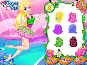 Флеш игра онлайн Красивая Фея Платье Вверх / Pretty Fairy Dress Up