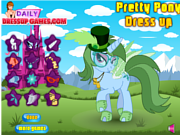 Флеш игра онлайн Милая пони / Pretty Pony Dress Up 