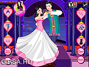 Флеш игра онлайн Принц и принцесса / Prince and Princess Dancing Dressup 