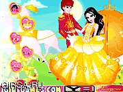 Флеш игра онлайн Танец принцессы и принца / Prince and Princess Dancing Style 
