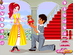 Флеш игра онлайн Предложение принцессе / Prince Propose