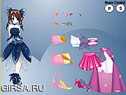 Флеш игра онлайн Одевается принцесса Аниме / Princess Anime Dress Up