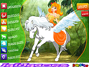 Флеш игра онлайн Принцесса и маленький пони