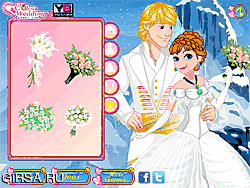 Флеш игра онлайн Приглашение на свадьбу принцессы Анны