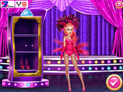 Флеш игра онлайн Принцесса, как Лос-Вегас Шоугелз / Princess as Los Vegas Showgirls
