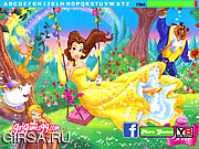 Флеш игра онлайн Принцесса Белла / Princess Belle Hidden Letters 