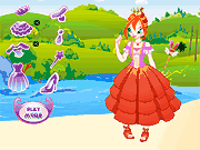 Флеш игра онлайн Принцесса Блум Одеваются / Princess Bloom Dressup