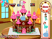 Флеш игра онлайн Принцесса замка готовит пирог