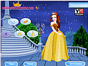 Флеш игра онлайн Принцесса Золушка Платье / Princess Cinderella Dress Up