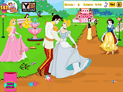 Флеш игра онлайн Уборка на свадьбе золушки