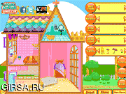 Флеш игра онлайн Принцесса и  Кукольный дом / Princess Doll House