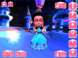 Флеш игра онлайн Одежда для принцессы 3d webgl / Princess Dressup 3D Webgl