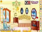 Флеш игра онлайн Украшение комнаты принцессы / Princess Girl Room Decoration 