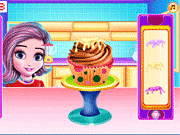 Флеш игра онлайн Принцесса Сделать Кекс / Princess Make Cupcake