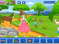 Игра Животные принцессы Пинки спасают мир