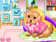 Флеш игра онлайн Принцесса Спасения Щенка / Princess Rescue Puppy