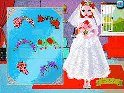 Флеш игра онлайн Свадебный салон для принцесс
