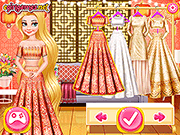 Флеш игра онлайн Тема Принцесса Свадьбы: Восточный