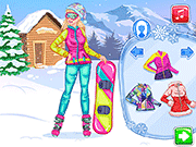 Флеш игра онлайн Принцесса Зимние Виды Спорта / Princess Winter Sports