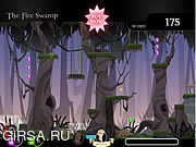 Флеш игра онлайн Princess Невеста - топь пожара / Princess Bride - The Fire Swamp
