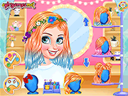 Флеш игра онлайн Цвет Принцесс Брызги