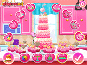 Флеш игра онлайн Принцесс Кулинария Вызов: Торт / Princesses Cooking Challenge: Cake