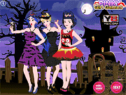 Флеш игра онлайн Принцесс Селфи Хэллоуин, Как / Princesses Halloween Selfie Like
