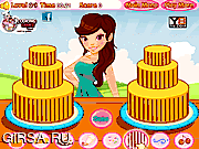 Флеш игра онлайн Декорирование торта