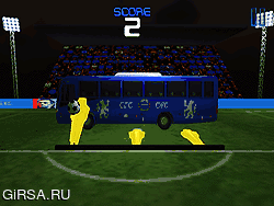 Флеш игра онлайн Беречь Шины / Protect The Bus