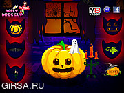 Флеш игра онлайн Тыква-украшение на Хэллоуин