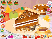 Флеш игра онлайн Тыквенный Пирог Десерт