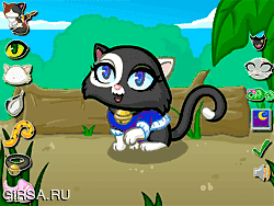 Флеш игра онлайн Purrfect Котенок