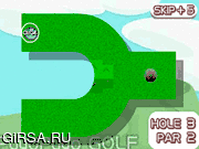 Флеш игра онлайн Puyopuyo Гольф / Puyopuyo Golf