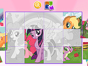 Флеш игра онлайн Головоломки: Мой Маленький Пони / Puzzle: My Little Pony