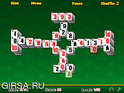 Флеш игра онлайн Пирамида пасьянс маджонг