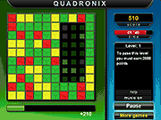 Флеш игра онлайн Quadronix / Quadronix