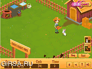 Флеш игра онлайн Ферма с кроликами