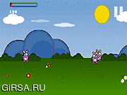 Флеш игра онлайн Бешеные Кролики