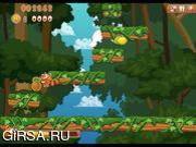 Флеш игра онлайн Прыжки енота / Raccoon Jumping 