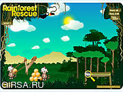 Флеш игра онлайн Rainforest Rescue