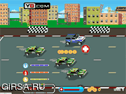 Флеш игра онлайн Случайные гонки / Random Racing