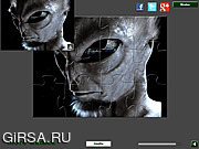 Флеш игра онлайн Иностранная мозайка / Real Alien Jigsaw 