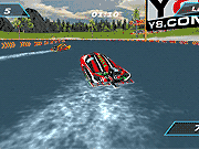 Флеш игра онлайн Настоящая парковка лодки 3D / Real Boat Parking 3D