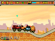 Флеш игра онлайн Крутой грузовик