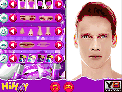 Флеш игра онлайн Реальный макияж человека
