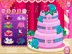 Игра Реалистичный свадебный торт