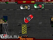 Флеш игра онлайн Парковка красного кабриолета