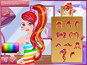 Флеш игра онлайн Рыжая Прическа / Redhead Hairstyle