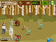 Флеш игра онлайн Реднек против зомби / Redneck VS Zombies 