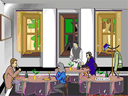 Флеш игра онлайн Ресторан Побег